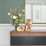 A-Street Prints Kantera Green Fabric Texture Wallpaper | Wallpaper Twins A-Street Prints Kantera Green Fabric Texture Wallpaper - SKU 4120-26833