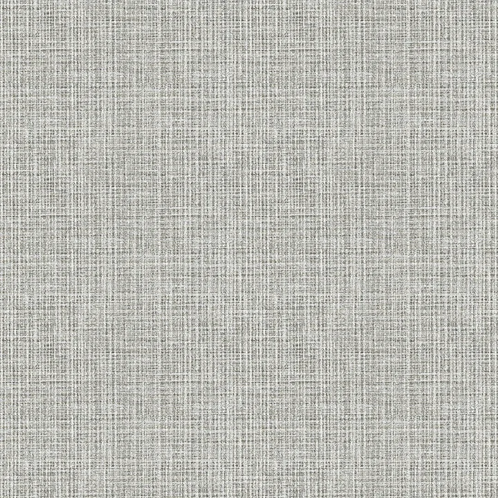 A-Street Prints Kantera Grey Fabric Texture Wallpaper - SKU 4120-26834