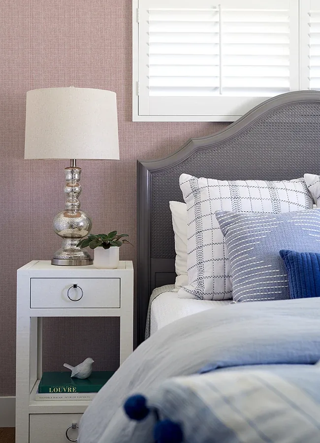 A-Street Prints Kantera Pink Fabric Texture Wallpaper - SKU 4120-26839