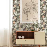 A-Street Prints Karina Raspberry Wildflower Garden Wallpaper | Wallpaper Twins A-Street Prints Karina Raspberry Wildflower Garden Wallpaper - SKU 4066-26522