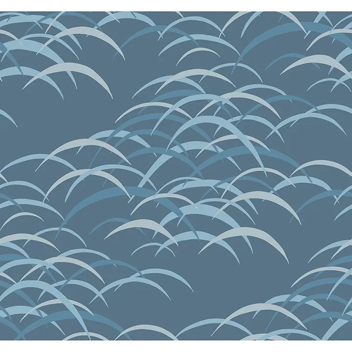A-Street Prints Kasia Dark Blue Abstract Wallpaper - SKU 4121-72212