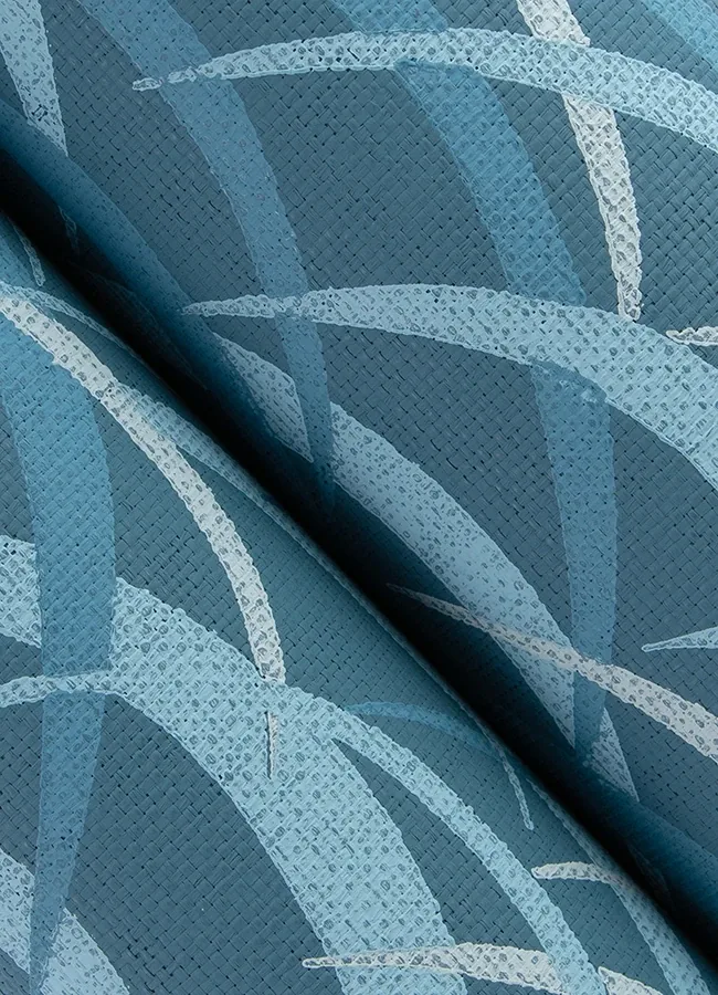A-Street Prints Kasia Dark Blue Abstract Wallpaper - SKU 4121-72212
