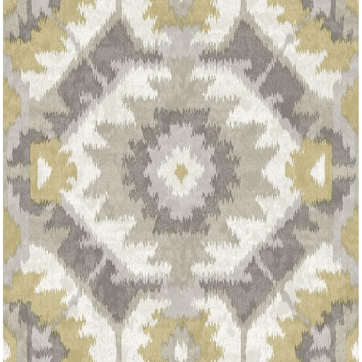 A-Street Prints Kazac Grey Shibori Wallpaper - SKU 2902-25549