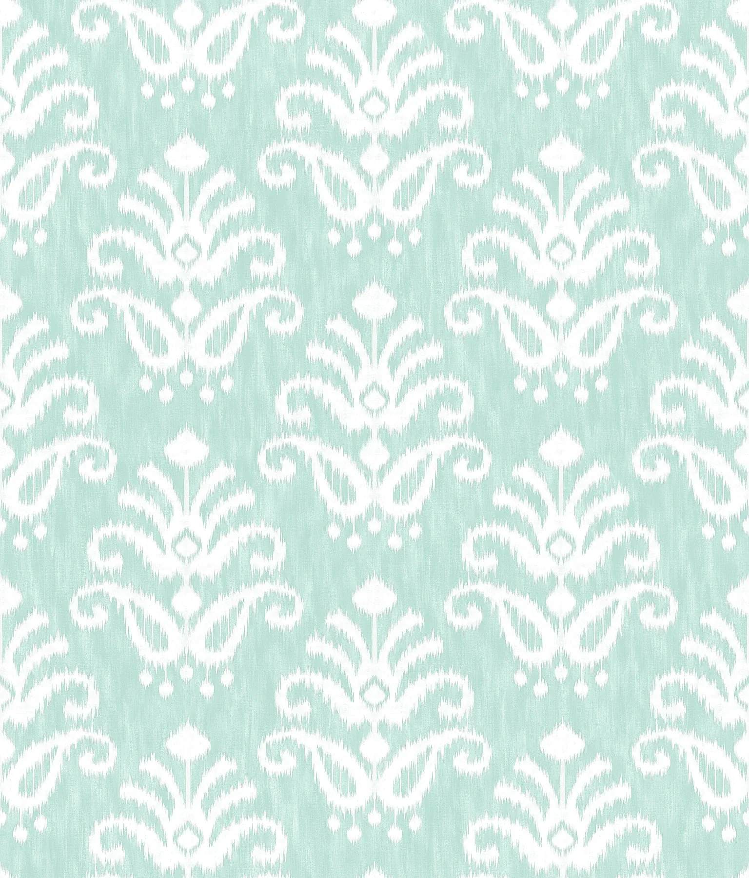 4081-26327 | Keaton Aqua Medallion Wallpaper