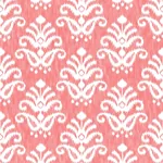 A-Street Prints Keaton Coral Medallion Wallpaper - SKU 4081-26330