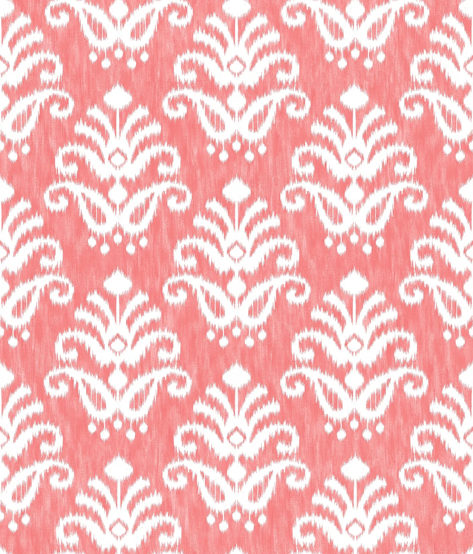 4081-26330 | Keaton Coral Medallion Wallpaper
