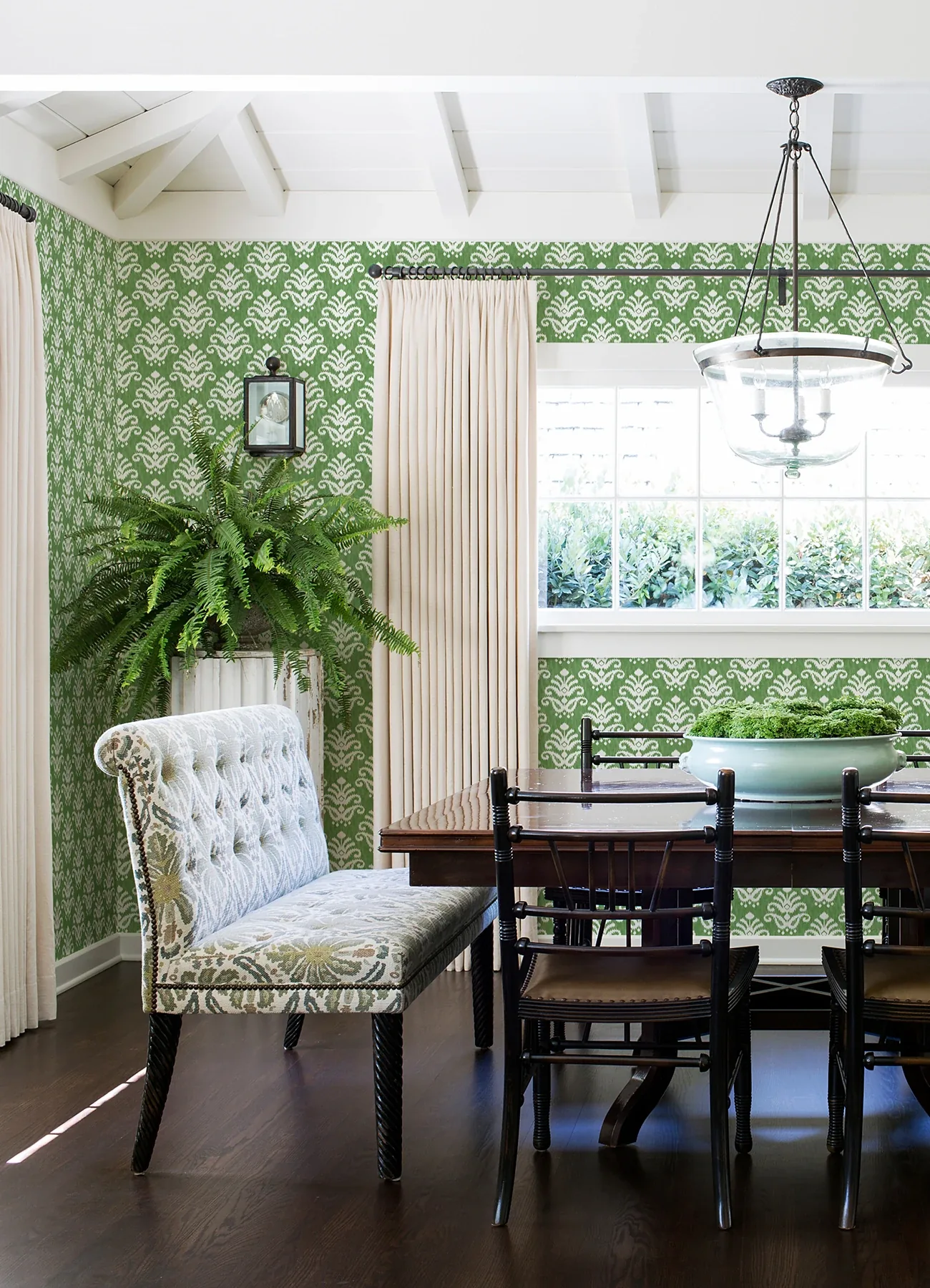 A-Street Prints Keaton Green Medallion Wallpaper - SKU 4081-26331