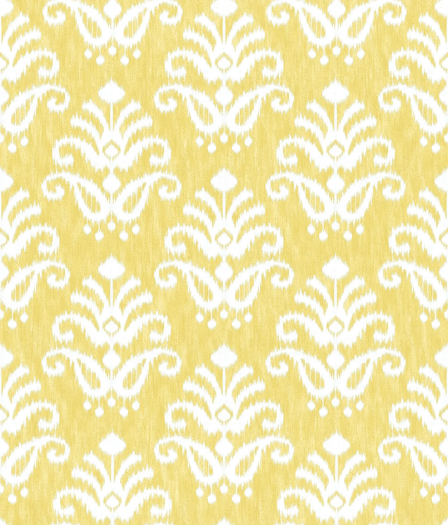 A-Street Prints Keaton Yellow Medallion Wallpaper - SKU 4081-26328