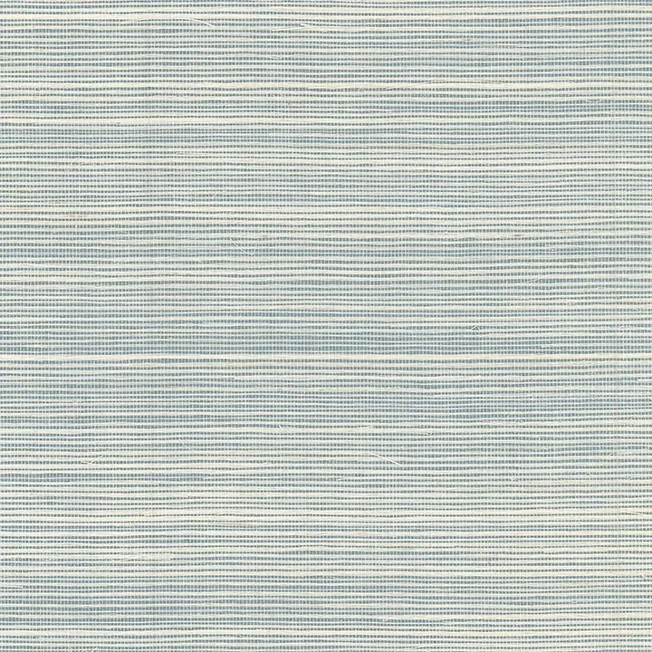 4034-72111 | Kenter Aqua Sisal Grasscloth Wallpaper