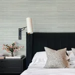 A-Street Prints Kenter Aqua Sisal Grasscloth Wallpaper - SKU 4034-72111