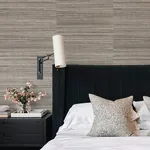 A-Street Prints Kenter Black Sisal Grasscloth Wallpaper - SKU 4034-72113