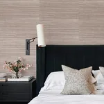 A-Street Prints Kenter Burgundy Sisal Grasscloth Wallpaper - SKU 4034-72109