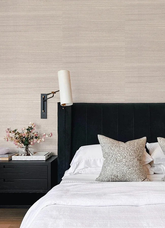 A-Street Prints Kenter Taupe Sisal Grasscloth Wallpaper - SKU 4034-72108