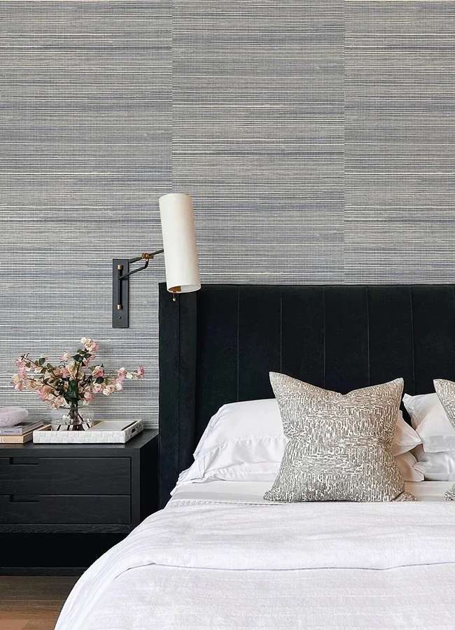 A-Street Prints Kenter Teal Sisal Grasscloth Wallpaper - SKU 4034-72112