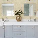 A-Street Prints Khauta Gold Floral Geometric Wallpaper - SKU 4105-86664