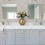 A-Street Prints Khauta Sterling Floral Geometric Wallpaper - SKU 4105-86665