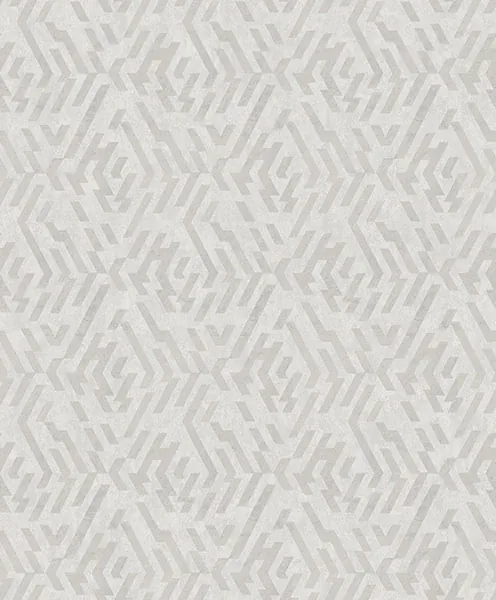 A-Street Prints Kila Platinum Geometric Wallpaper - SKU 2976-86536