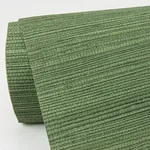 A-Street Prints Kira Green Hemp Grasscloth Wallpaper | Wallpaper Twins A-Street Prints Kira Green Hemp Grasscloth Wallpaper - SKU 2972-86129