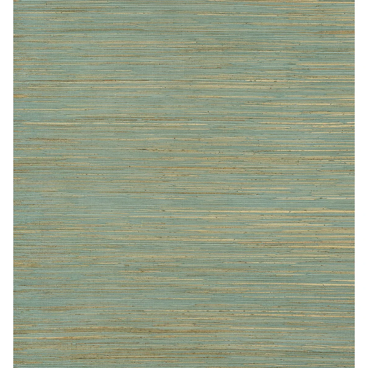 2972-86125 | Kira Turquoise Hemp Grasscloth Wallpaper