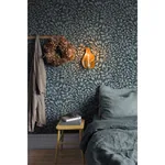 A-Street Prints Kirke Blue Leafy Vines Wallpaper - SKU 2932-65106