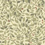 A-Street Prints Kirke Green Leafy Vines Wallpaper - SKU 2932-65107