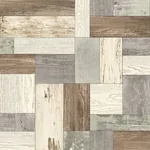A-Street Prints Knock on Wood Light Blue Distressed Wallpaper - SKU 2922-25385