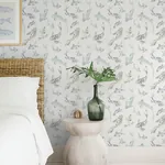 A-Street Prints Koi Seafoam Fish Wallpaper - SKU 4172-27502