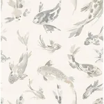 A-Street Prints Koi Stone Fish Wallpaper | Wallpaper Twins A-Street Prints Koi Stone Fish Wallpaper - SKU 4172-27503