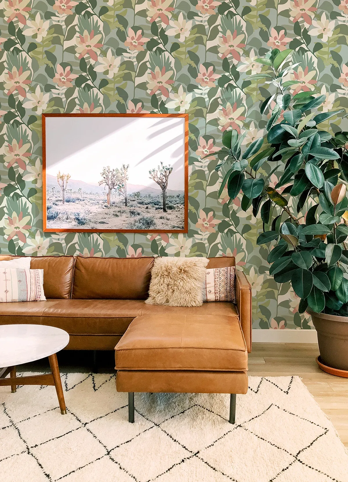 A-Street Prints Koko Green Floral Wallpaper - SKU 4014-26452