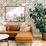 A-Street Prints Koko Grey Floral Wallpaper - SKU 4014-26454