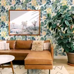 A-Street Prints Koko Turquoise Floral Wallpaper | Wallpaper Twins A-Street Prints Koko Turquoise Floral Wallpaper - SKU 4014-26456