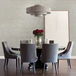 A-Street Prints Kongur Silver Grasscloth Wallpaper - SKU 2829-80036