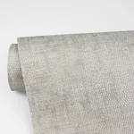 A-Street Prints Kongur Silver Grasscloth Wallpaper - SKU 2829-80036