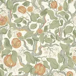 A-Street Prints Kort Green Fruit and Floral Wallpaper - SKU 4143-22026