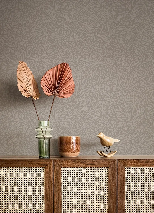 A-Street Prints Kristina Grey Botanical Wallpaper | Wallpaper Twins A-Street Prints Kristina Grey Botanical Wallpaper - SKU 4080-92118