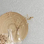A-Street Prints Kristina Light Grey Botanical Wallpaper | Wallpaper Twins A-Street Prints Kristina Light Grey Botanical Wallpaper - SKU 4201-92116