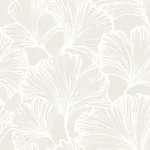A-Street Prints Kyoto Dove Ginkgo Leaf Wallpaper - SKU 4177-27710