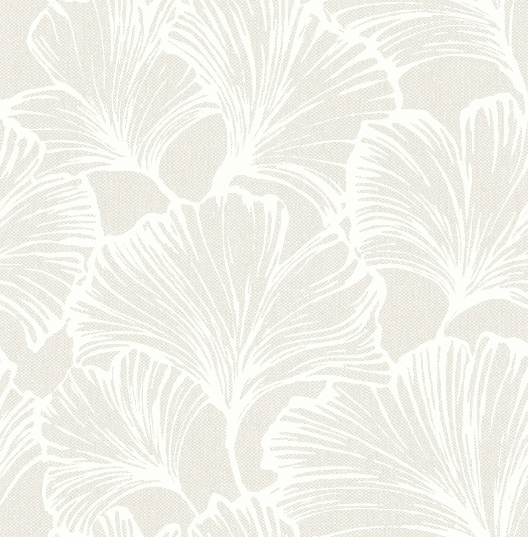 4177-27710 | Kyoto Dove Ginkgo Leaf Wallpaper