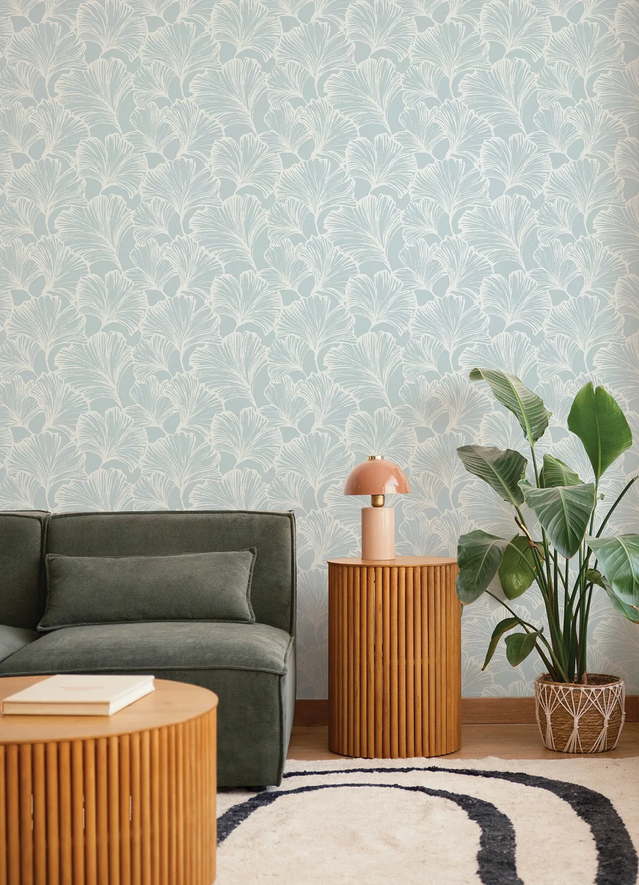 A-Street Prints Kyoto Sky Ginkgo Leaf Wallpaper | Wallpaper Twins A-Street Prints Kyoto Sky Ginkgo Leaf Wallpaper - SKU 4177-27712