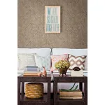 A-Street Prints Labyrinth Bronze Geometric Wallpaper - SKU 2540-24002