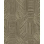 A-Street Prints Ladon Brown Metallic Texture Wallpaper - SKU 4105-86630