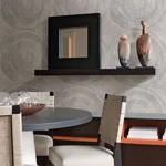 A-Street Prints Lalit Neutral Medallion Wallpaper - SKU 2949-61109