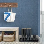 A-Street Prints Lanister Blue Texture Wallpaper | Wallpaper Twins A-Street Prints Lanister Blue Texture Wallpaper - SKU 2975-26232