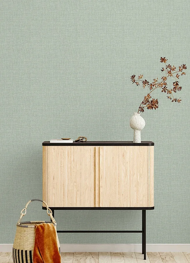 A-Street Prints Lanister Green Texture Wallpaper - SKU 4046-26235