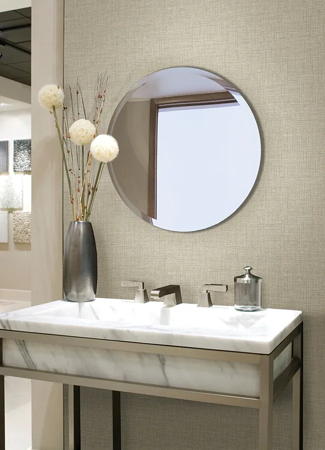 A-Street Prints Lanister Olive Texture Wallpaper - SKU 4046-26236