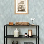 A-Street Prints Largo Turquoise Striated Wallpaper - SKU 4172-27522