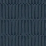 A-Street Prints Lars Navy Retro Wave Wallpaper - SKU 4066-26502