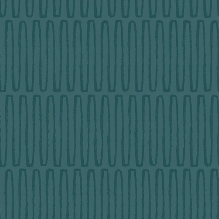 4066-26505 | Lars Teal Retro Wave Wallpaper