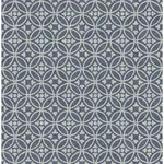 A-Street Prints Larsson Indigo Ogee Wallpaper | Wallpaper Twins A-Street Prints Larsson Indigo Ogee Wallpaper - SKU 2970-26137