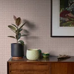A-Street Prints Larsson Pink Ogee Wallpaper | Wallpaper Twins A-Street Prints Larsson Pink Ogee Wallpaper - SKU 2970-26138